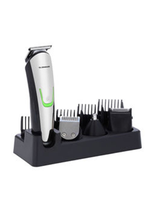 9-In-1 Rechargeable Grooming Kit Black/Silver 9.62kg