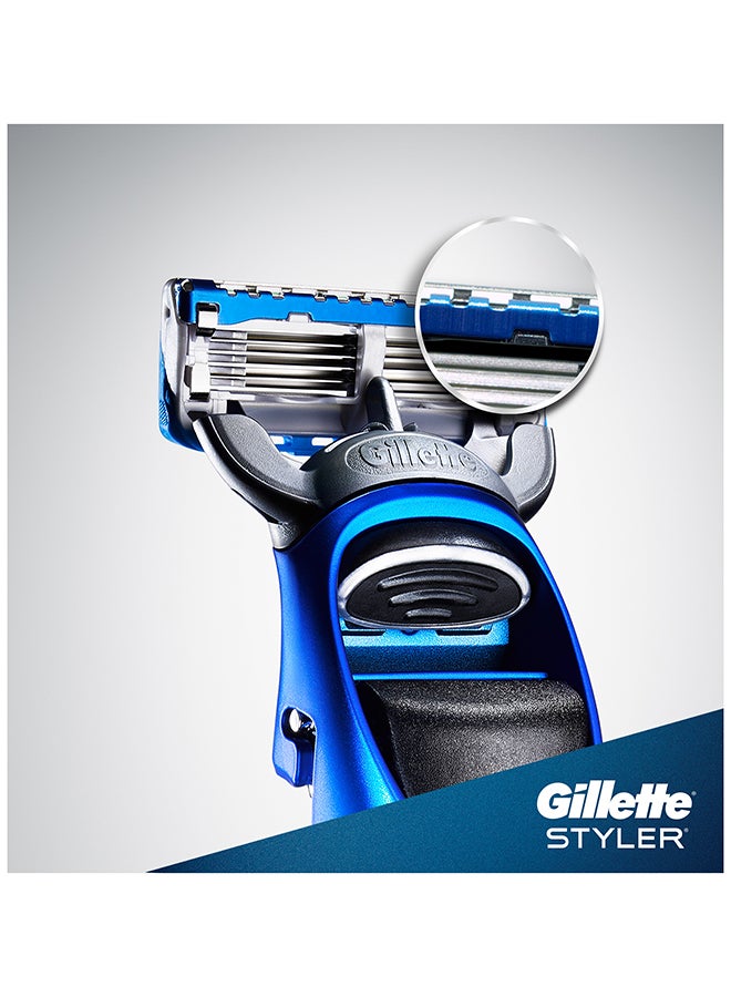 All Purpose Fusion Proglide Styler Beard Trimmer And Power Razor Multicolour