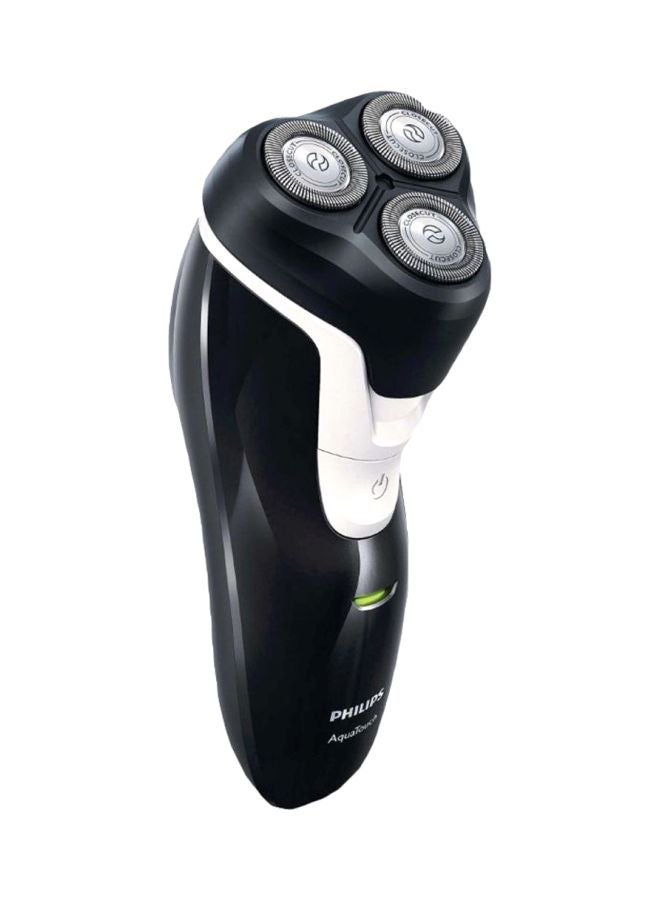 Aqua Touch Wet And Dry Shaver Black/White