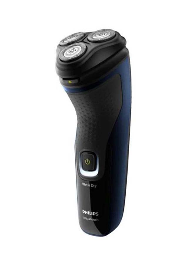 S1323 AquaTouch Shaver 1000 Wet Or Dry Electric Shaver Black