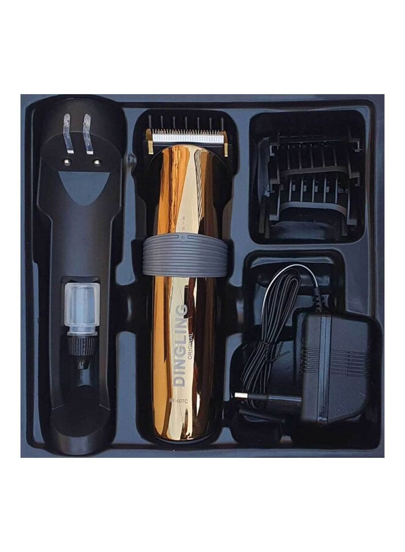 Electro Plating Hair Trimmer Kit Gold/Black