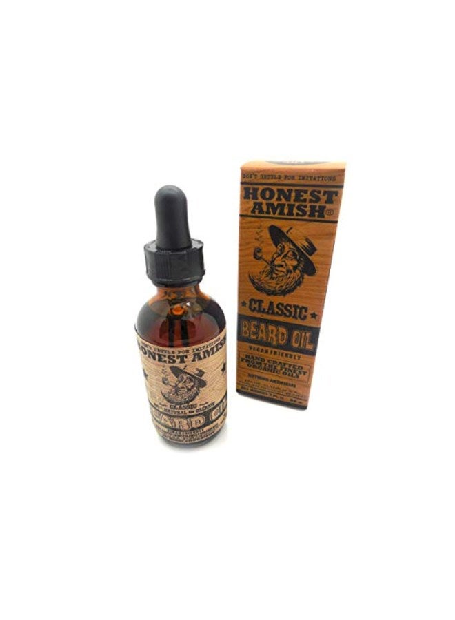 Classic Natural And Organic Beard Oil Clear