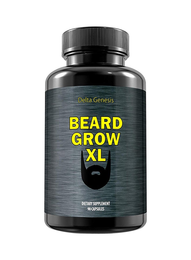 Beard Grow XL Dietary Supplement - 90 Capsules