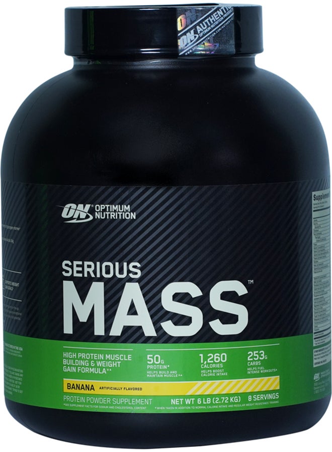 Serious Mass High Protein - Banana - 2.72 Kg