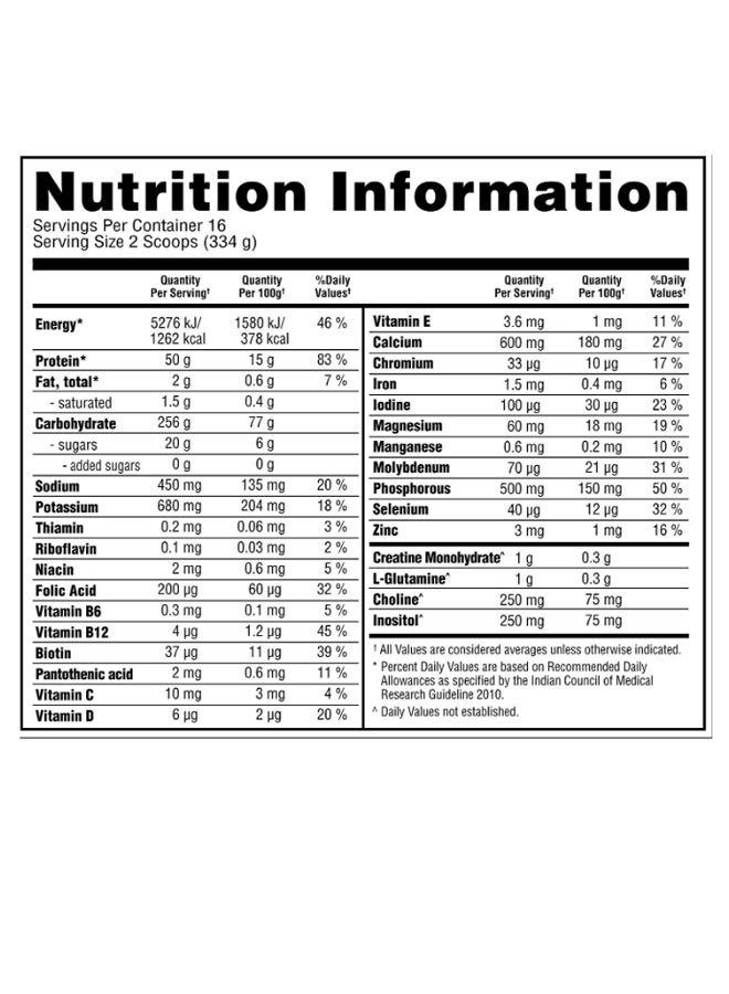 Serious Mass High Protein - Banana - 2.72 Kg