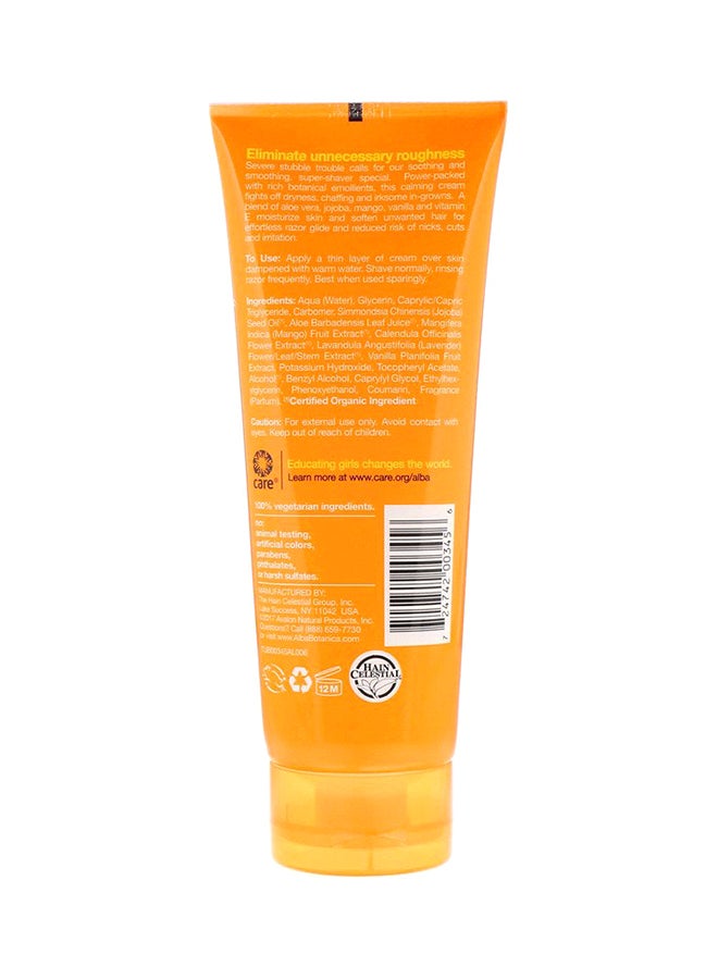 Mango Vanilla Emollient Shaving Cream 227grams