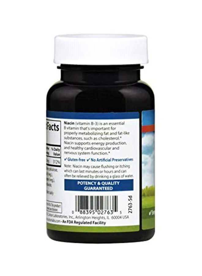 Niacin 50 mg Dietary Supplement - 300 Tablets