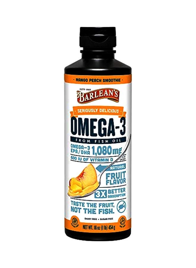 Omega-3 Fish Oil 1080mg - Mango Peach