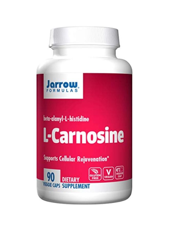 L-Carnosine Dietary Supplement 500mg - 90 Capsules