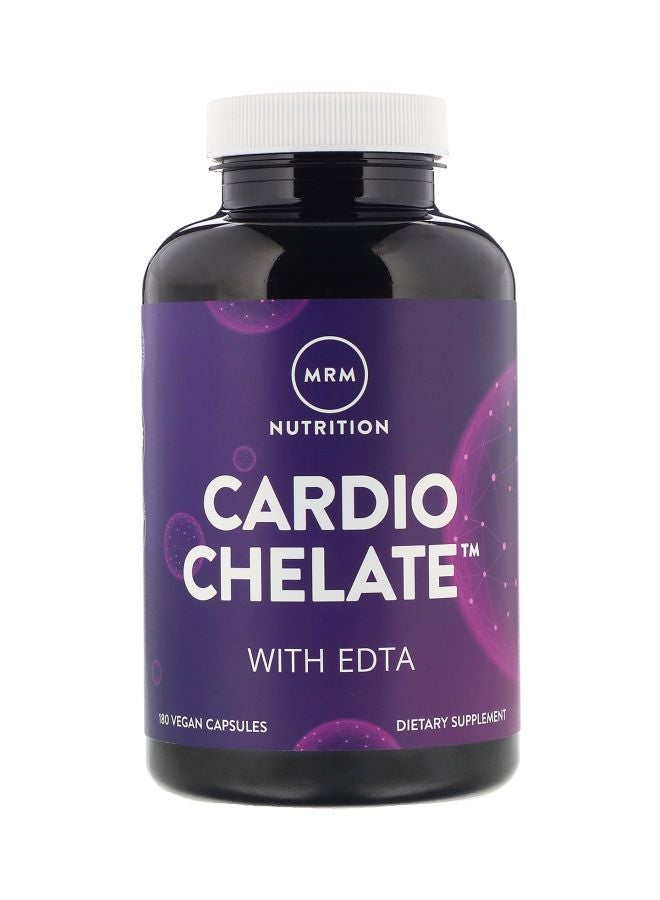 Cardio Chelate With EDTA Dietary Supplement - 180 Vegan Capsules