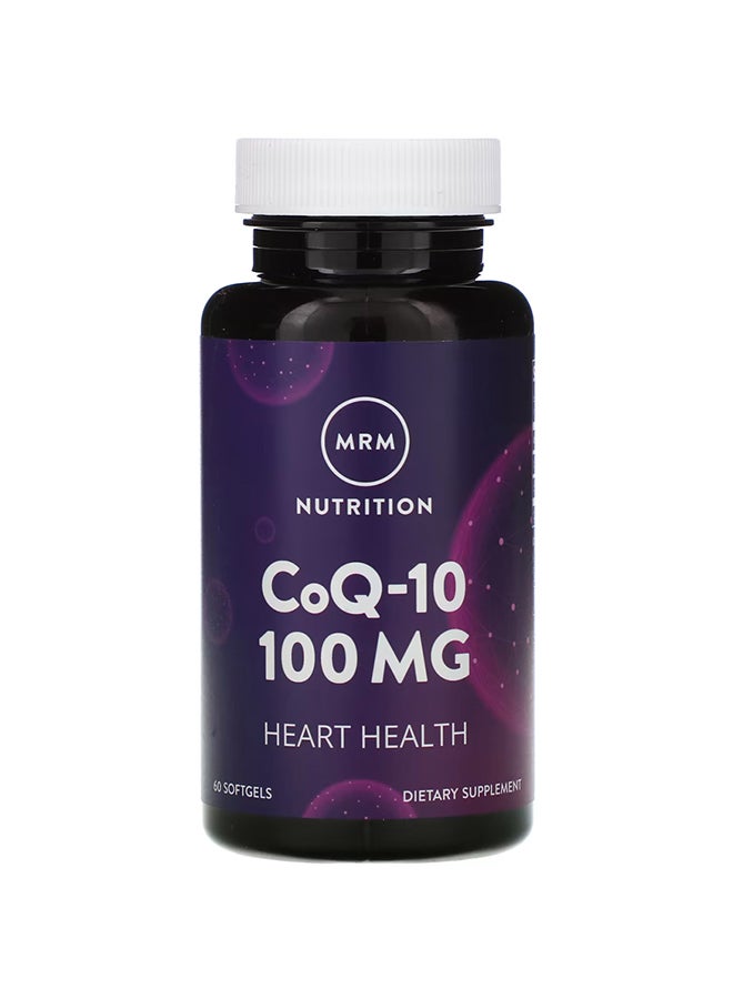 Coq-10 100mg Dietary Supplement - 60 Softgels