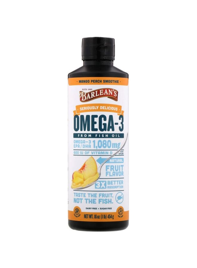 Omega-3 Dietary Supplement - Mango Peach
