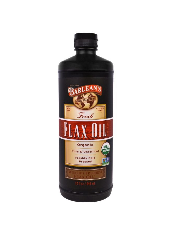 Organic Flax Oil 32 fl oz (946 ml)