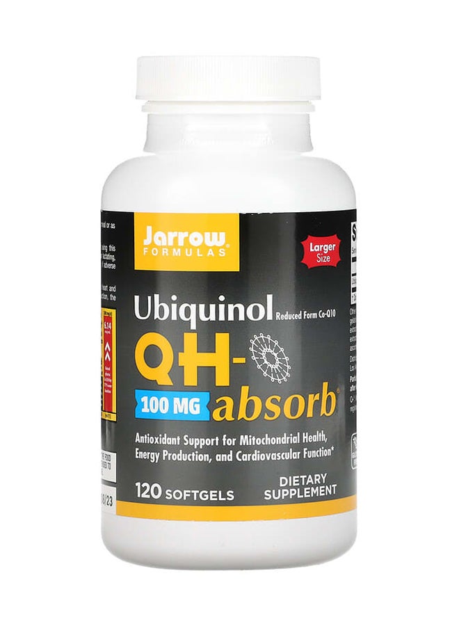 Ubiquinol QH-Absorb - 120 Softgels 100 mg