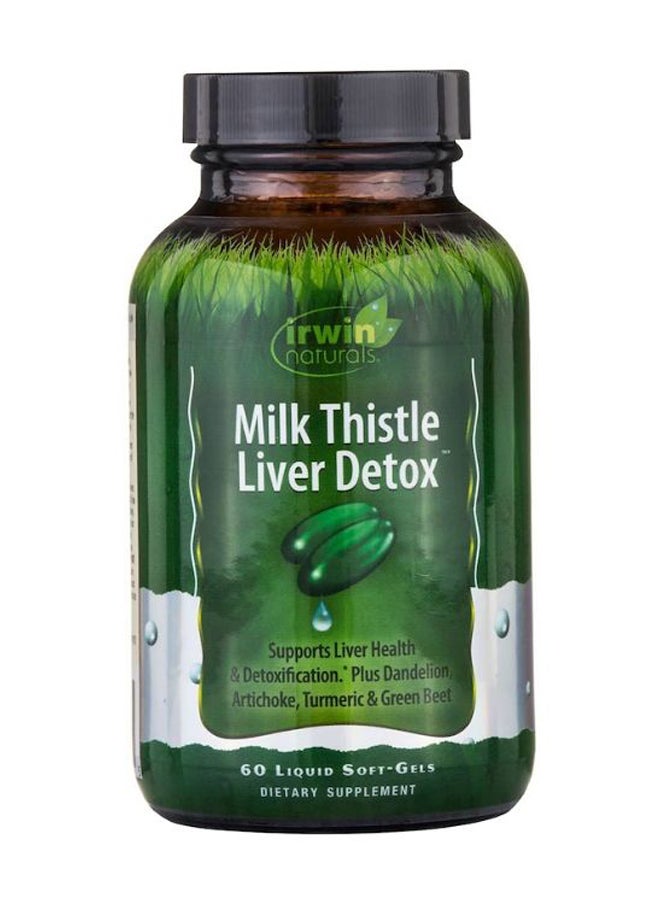 Milk Thistle Liver Detox - 60 Softgels