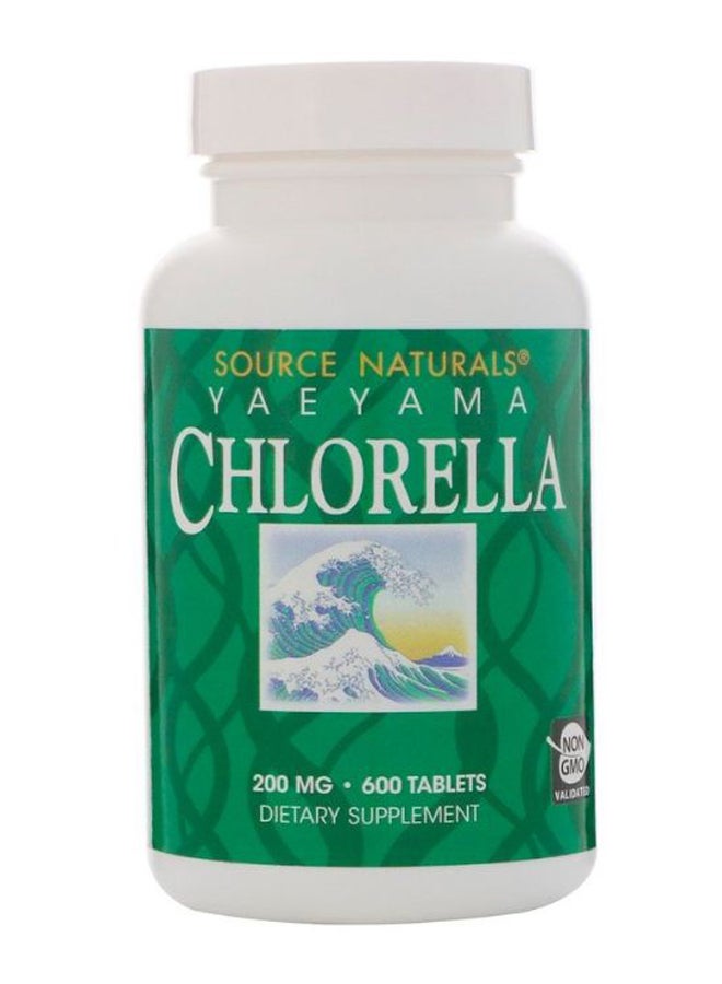 Yaeyama Chlorella Dietary Supplement - 600 Tablets