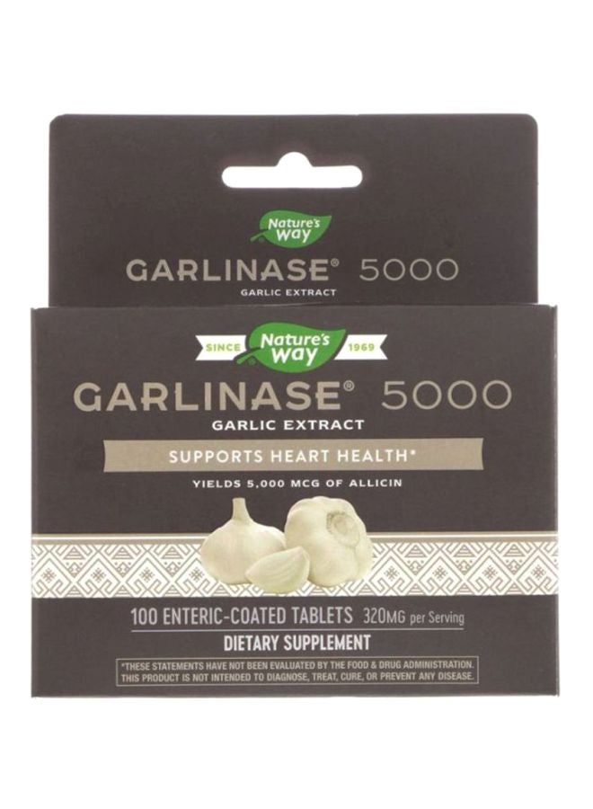 Garlinase 5000 - 100 Tablets