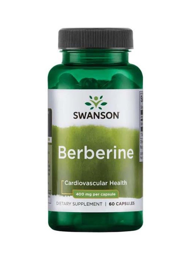 Berberine Cardiovascular Health Dietary Supplement - 60 Capsules