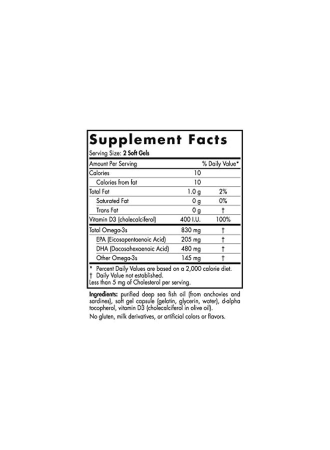 Prenatal DHA Dietary Supplement - 90 Soft gels