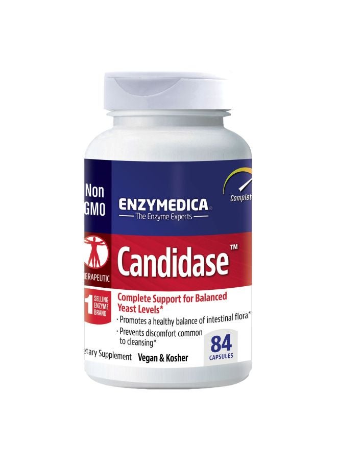 Candidase Complete Support For Balanced Yeast Health - 84 Capsules
