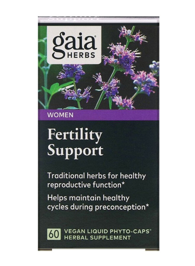 Fertility Support - 60 Vegan Liquid Phyto-Capsules