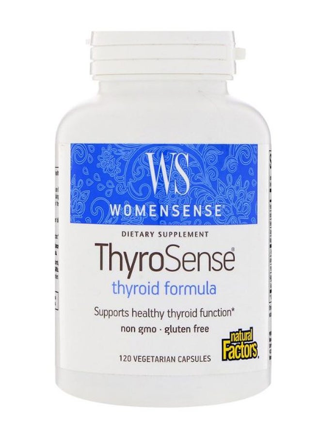 WomenSense ThyroSense Thyroid Formula - 120 Vegetarian Capsules