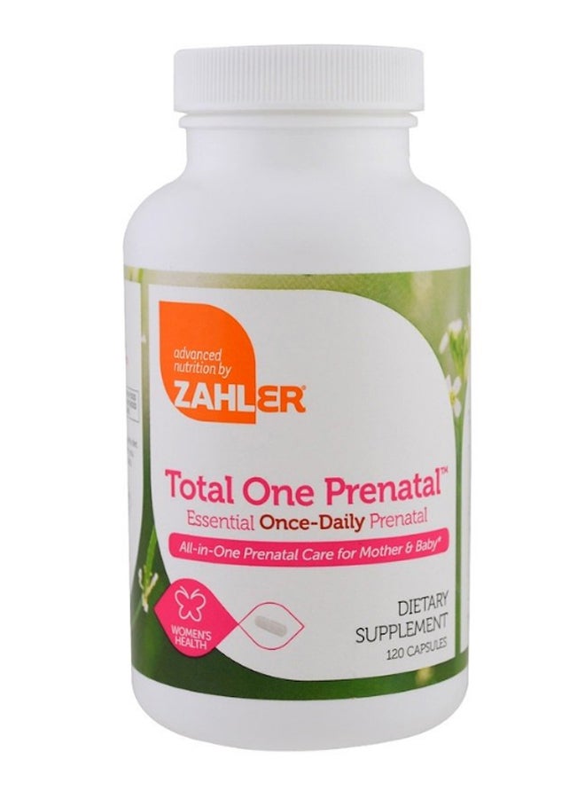 Total One Prenatal Supplement - 120 Capsules