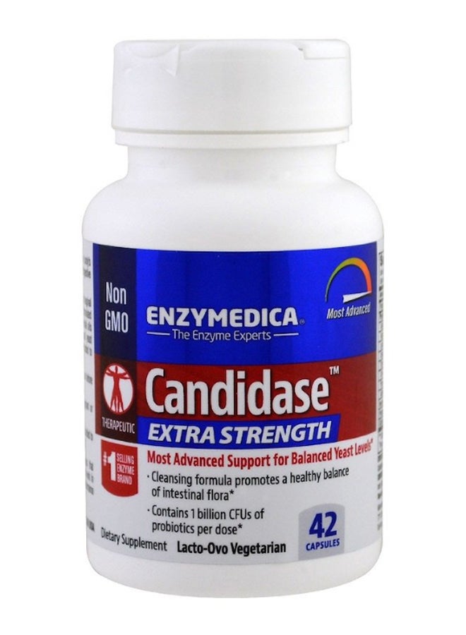 Extra Strength Candidase Supplement - 42 Capsules