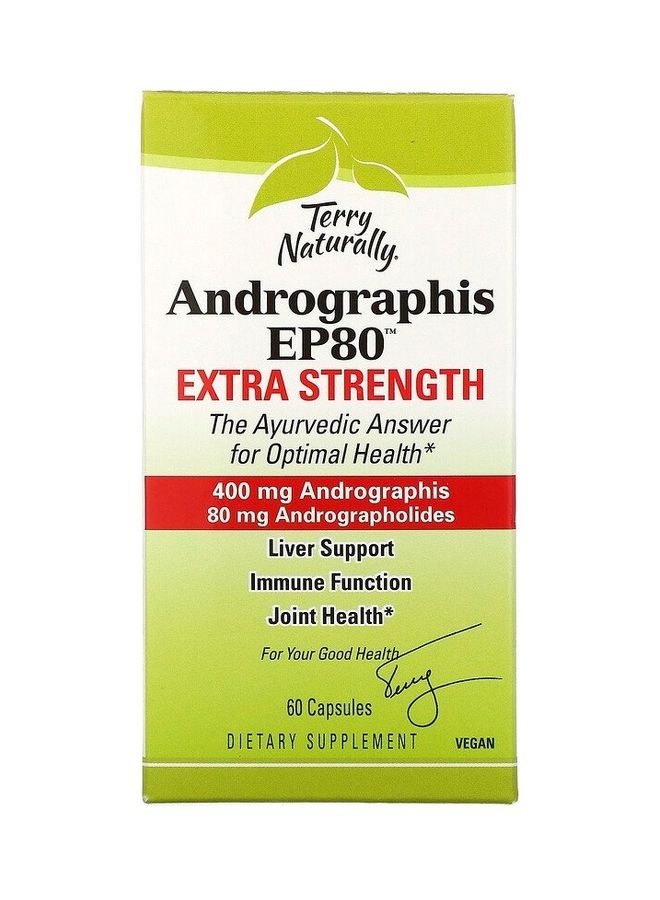 Andrographis EP80 Extra Strength Capsules