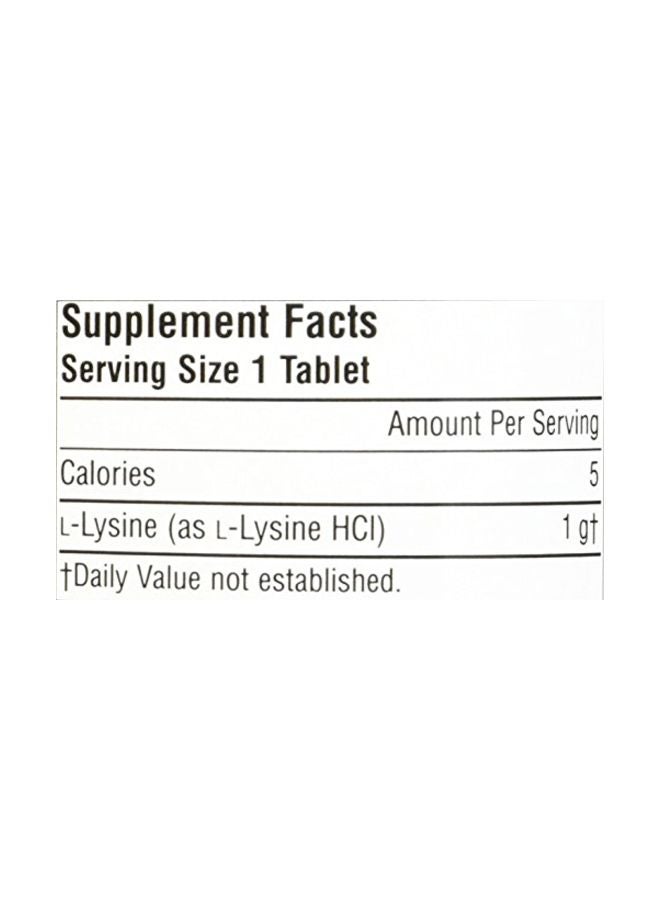 L-Lysine 1000 mg - 200 Tablets