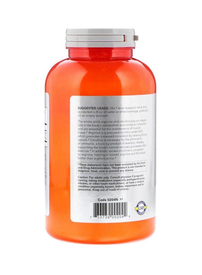 Arginine And Citrulline Powder