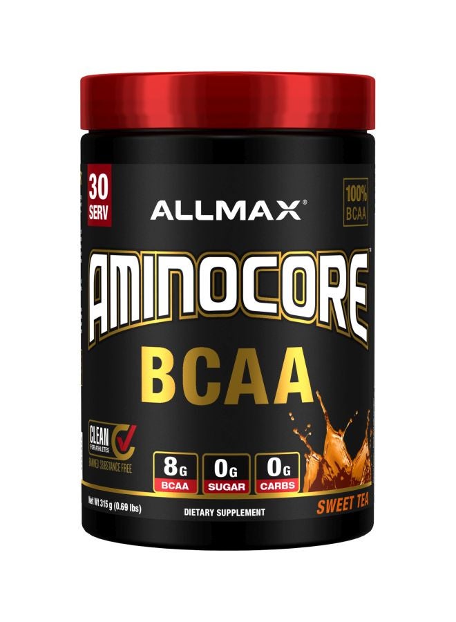 Aminocore BCAA Sweet Tea Flavored Dietary Supplement