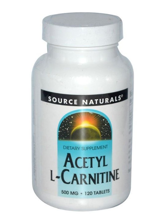 Acetyl L-Carnitine Dietary Supplement- 120 Tablets