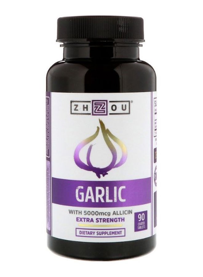 Garlic Extra Strength Dietary Supplement - 90 Tablets