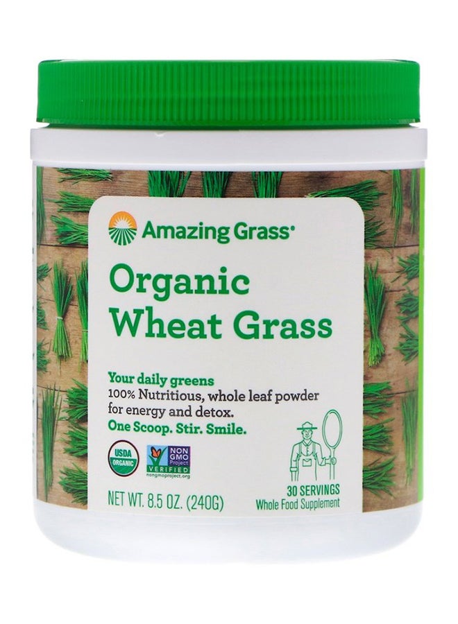 Organic Wheat Grass 240 gram