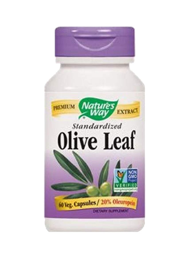 Standardised Olive Leaf - 60 Veg Capsules