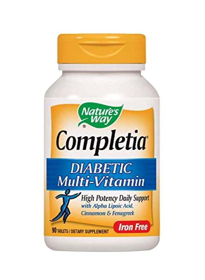 Completia Diabetic Multivitamin - 90 Tablets