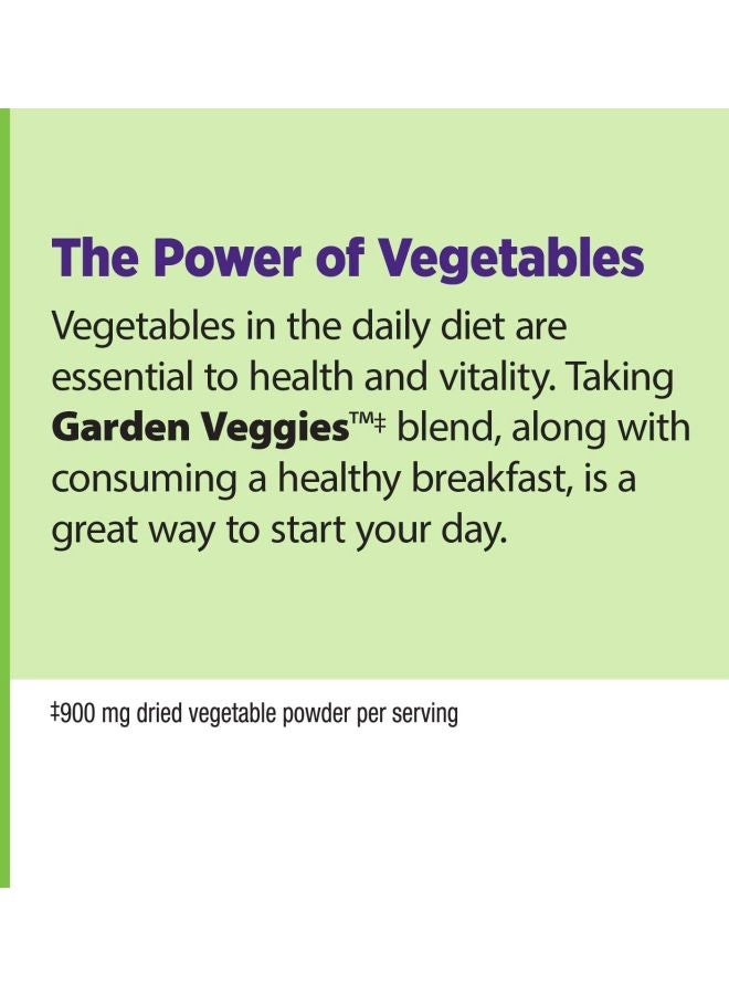 Garden Veggies Dietary Supplement - 60 Capsules