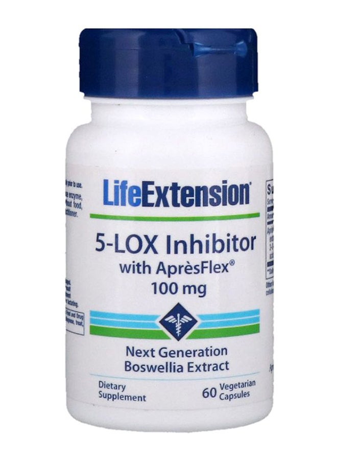 5 Lox Inhibitor With ApresFlex - 60 Vegetarian Capsules