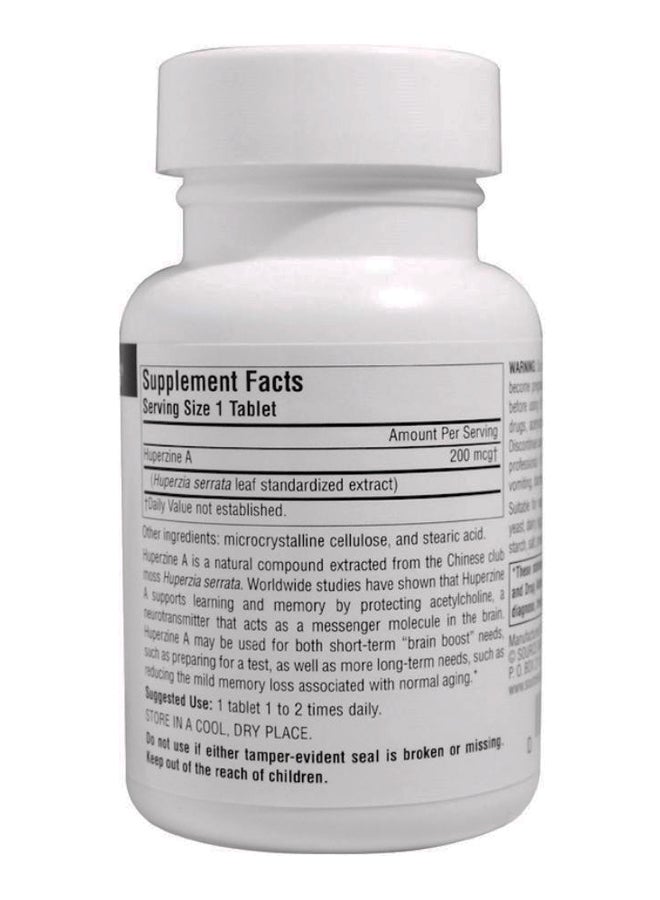 Huperzine A Dietary Supplement - 120 Tablets
