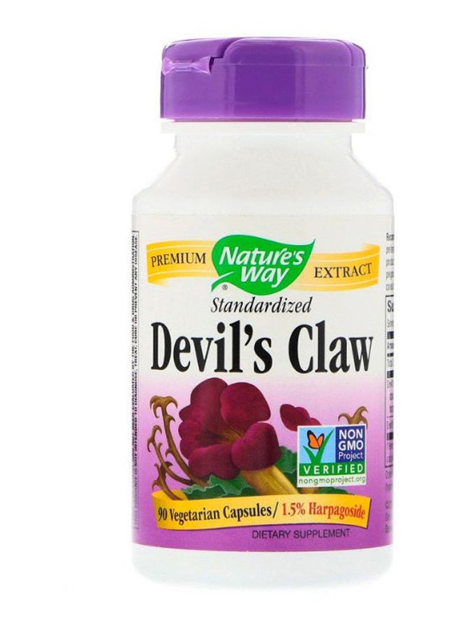Standardized Devil's Claw Dietary Supplement - 90 Capsules