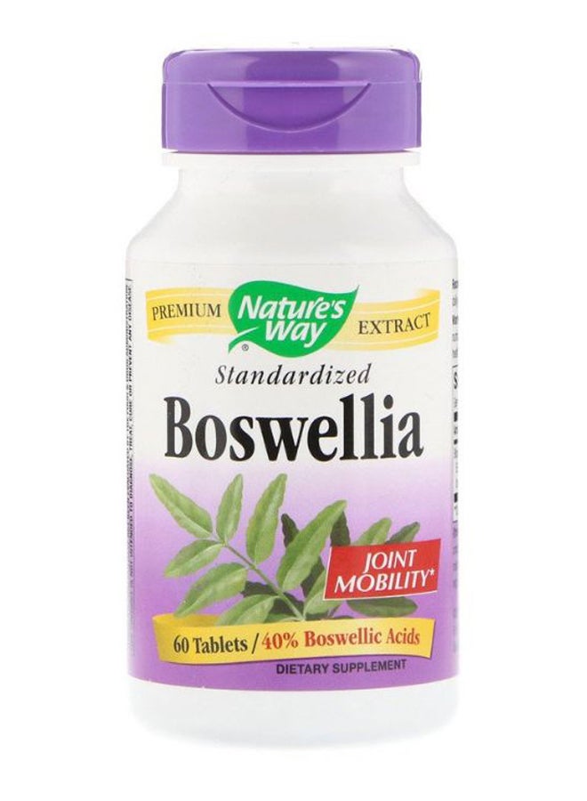 Standardized Boswellia Joint Mobility Dietary Supplement - 60 Tablets