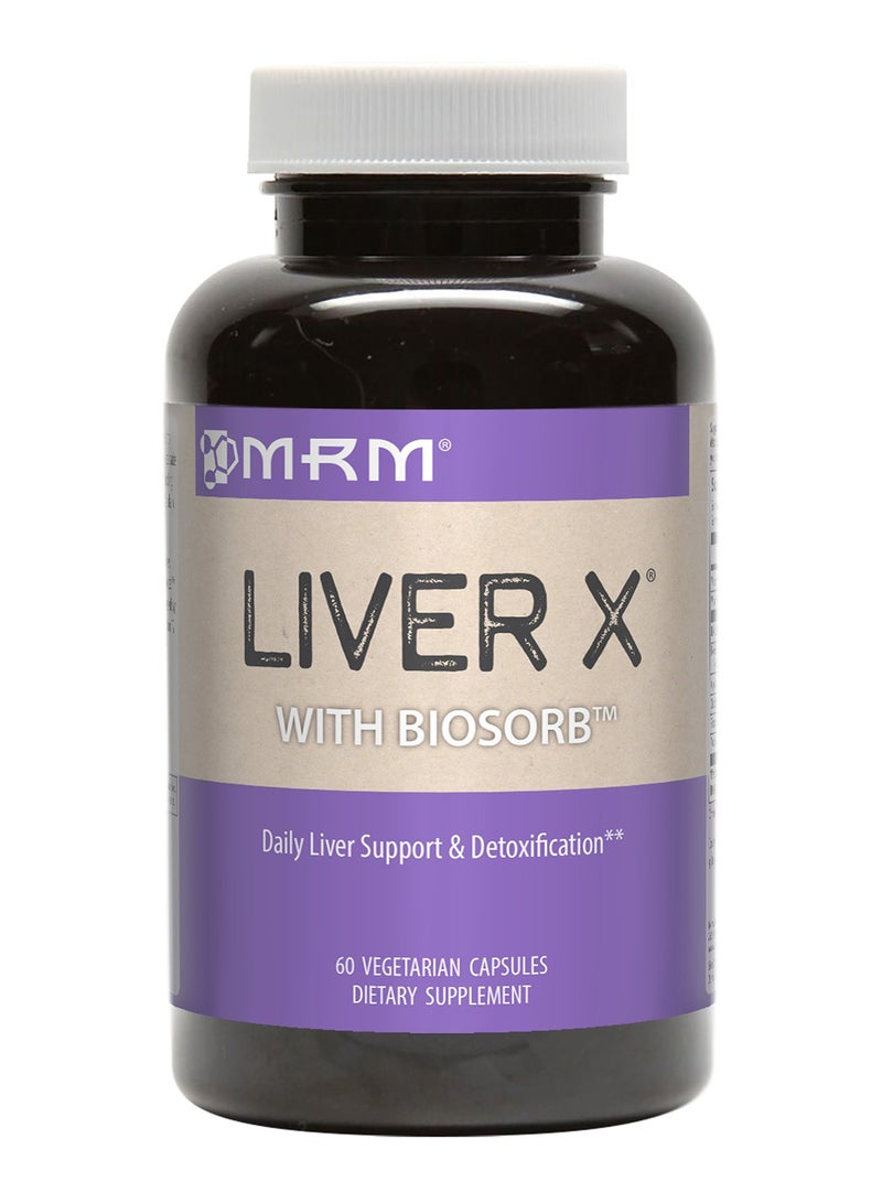Liver X With Biosorb - 60 Capsules