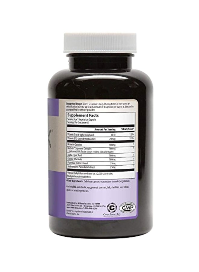 Liver X Dietary Supplement - 60 Veg Capsules