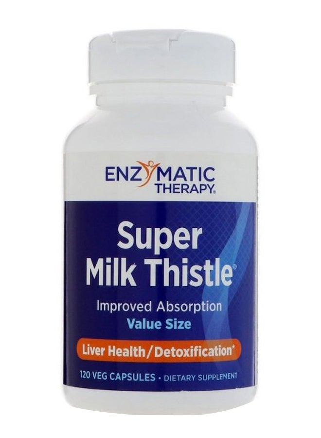 Super Milk Thistle Dietary Supplement - 120 Capsules