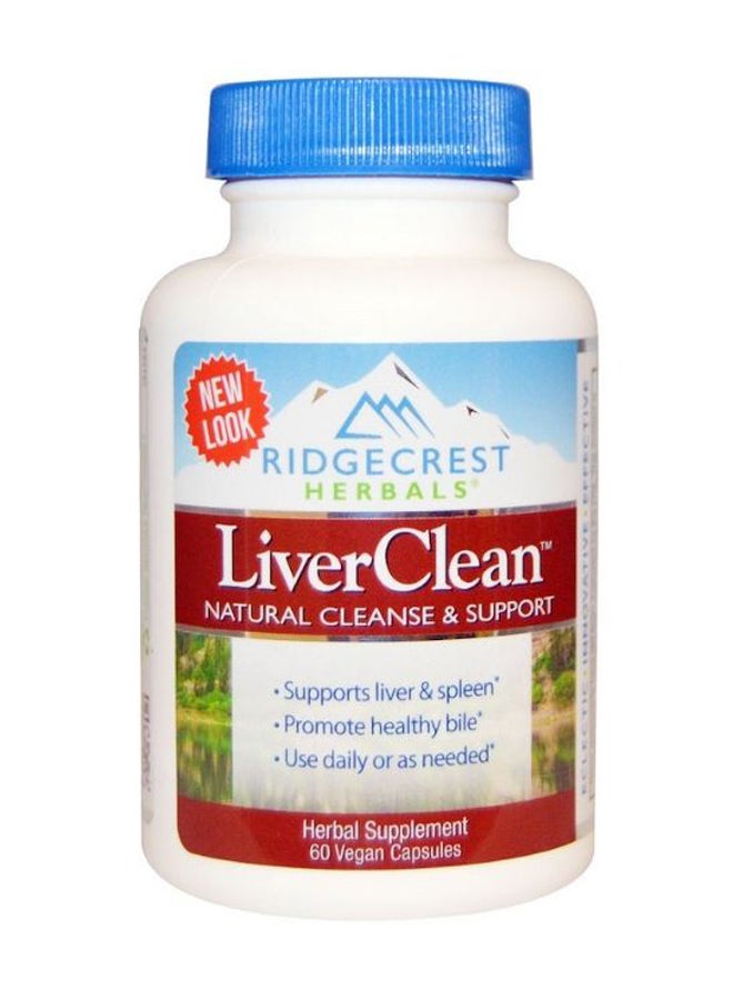 Liver Clean Natural Cleanse And Support - 60 Capsule