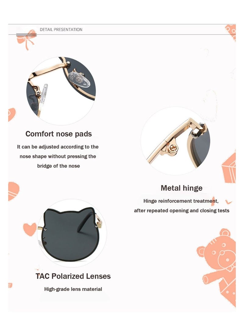 Cartoon Cat UV Protection Glasses For Children