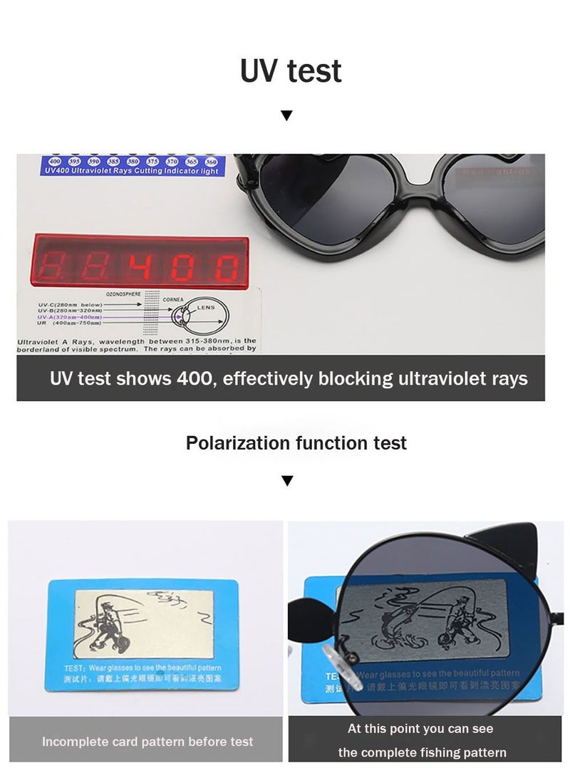 Cartoon Cat UV Protection Glasses For Children