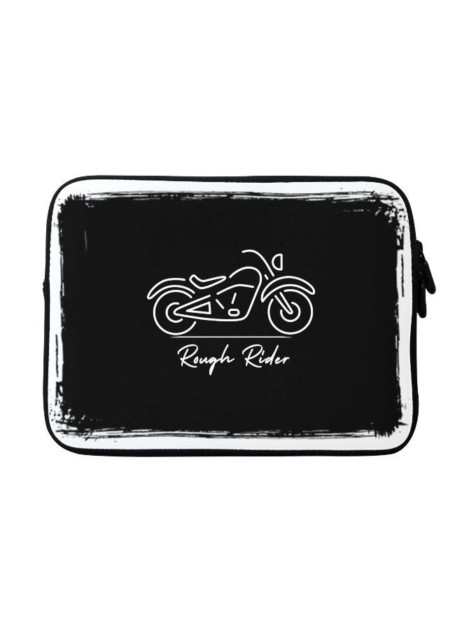 Rough Rider Printed Sleeve For Apple MacBook 15 inch Black/White