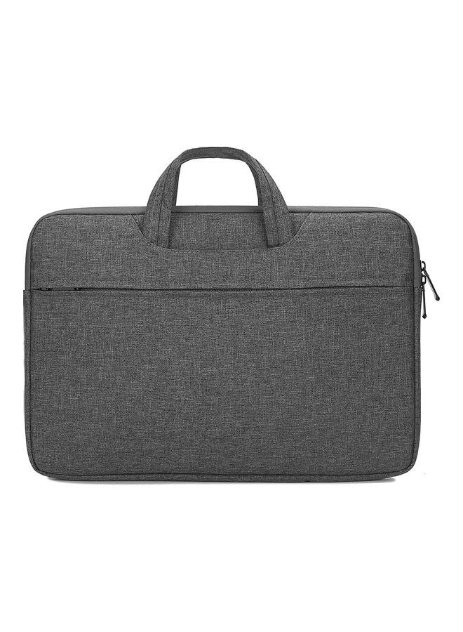 13.3 Inch Waterproof Nylon Laptop Bag Dark Grey